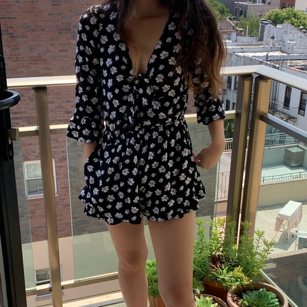 Floral romper